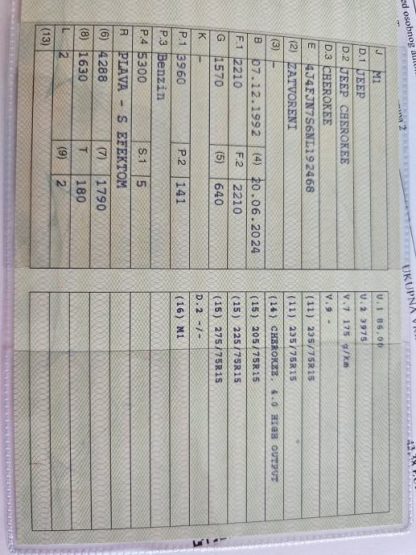 Jeep Cherokee 4,0 - Slika 17