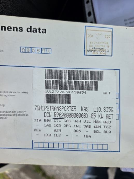 VW Transporter produženi 2,5 i LPG - Slika 17